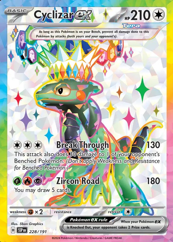 Cyclizar ex — Surging Sparks 228/191