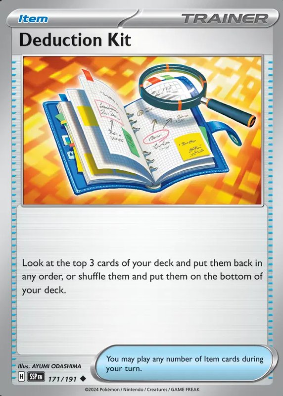 Deduction Kit — Surging Sparks 171/191