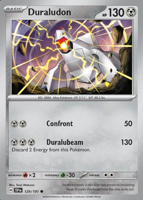 Duraludon — Surging Sparks 129/191