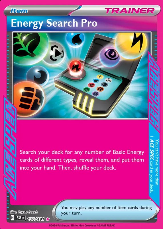 Energy Search Pro — Surging Sparks 176/191