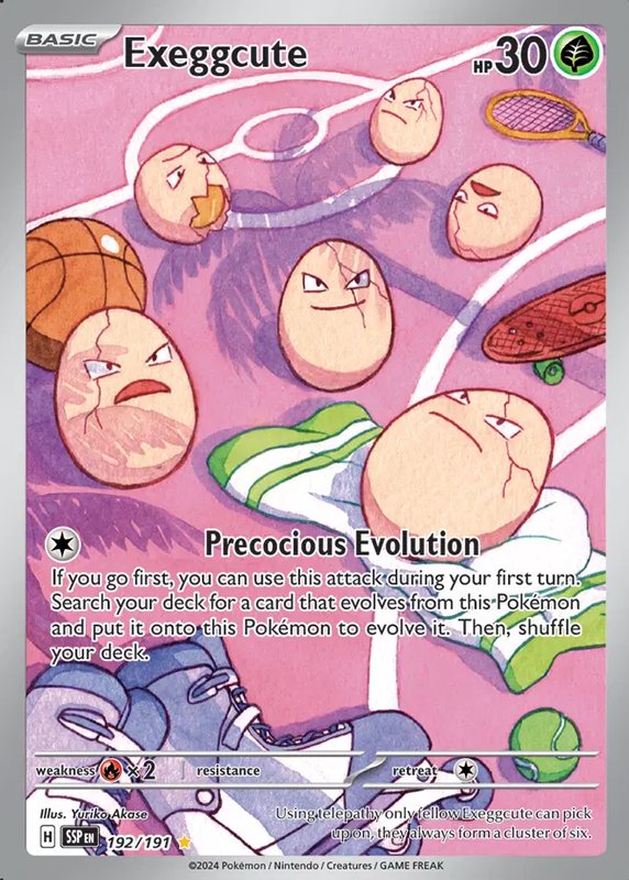 Exeggcute — Surging Sparks 192/191