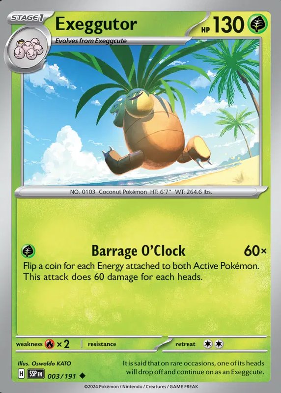 Exeggutor — Surging Sparks 003/191