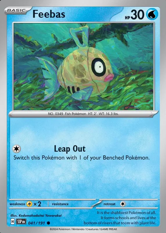 Feebas — Surging Sparks 041/191