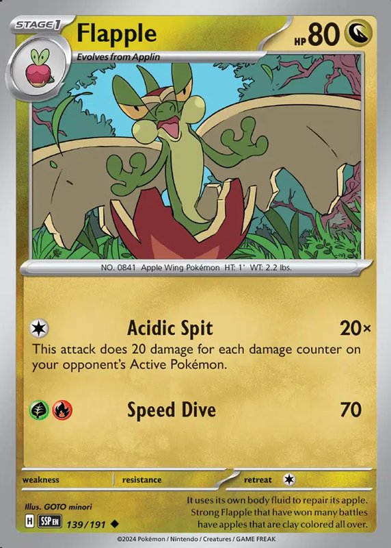 Flapple — Surging Sparks 139/191
