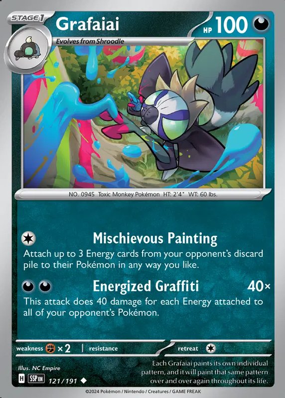 Grafaiai — Surging Sparks 121/191