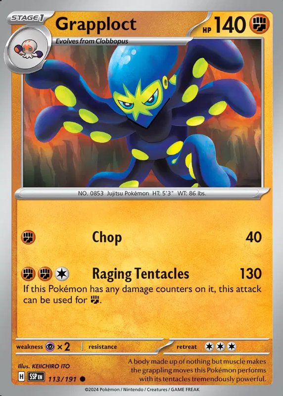 Grapploct — Surging Sparks 113/191