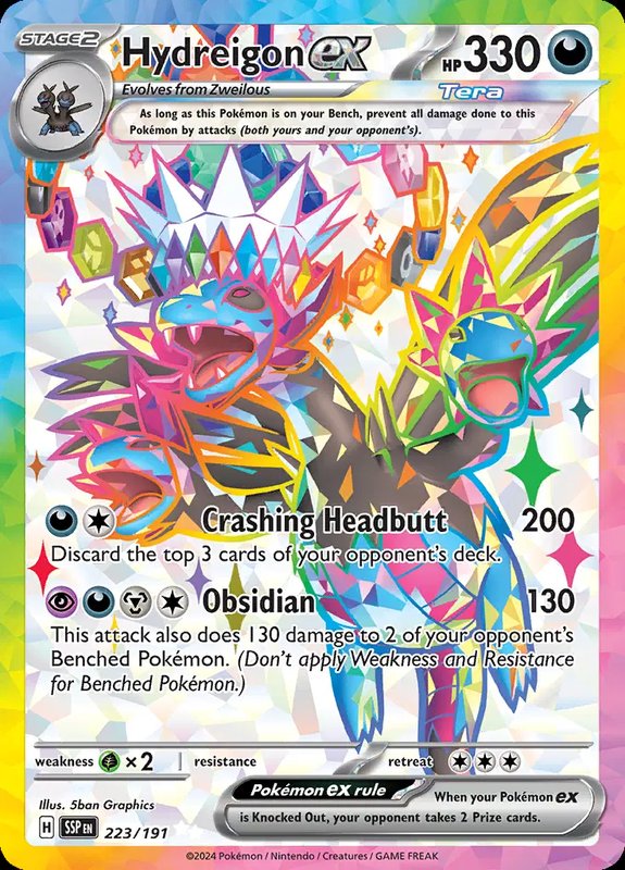 Hydreigon ex — Surging Sparks 223/191