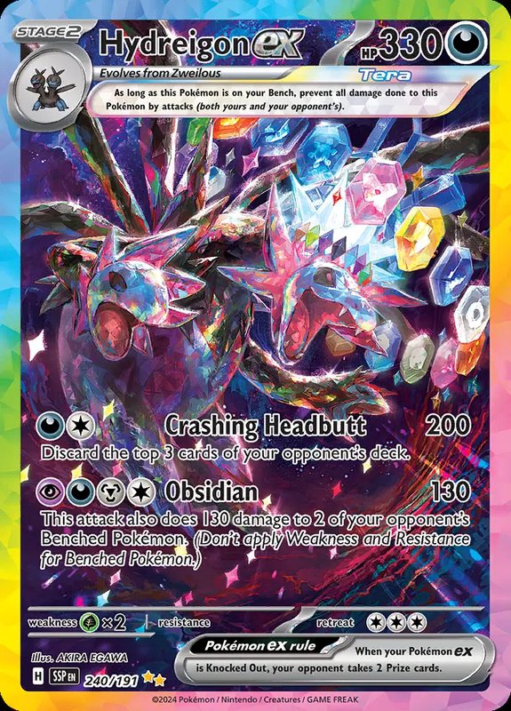 Hydreigon ex — Surging Sparks 240/191