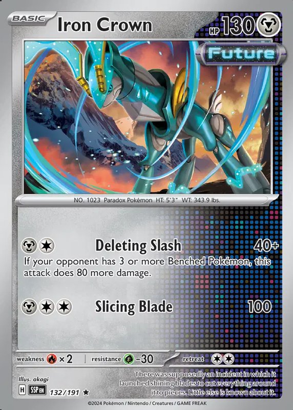 Iron Crown — Surging Sparks 132/191
