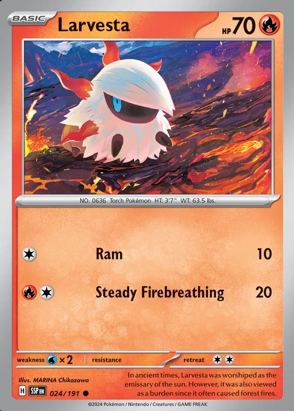 Larvesta — Surging Sparks 024/191