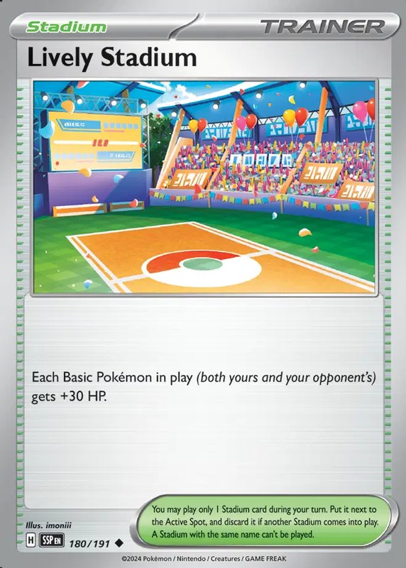 Lively Stadium — Surging Sparks 180/191