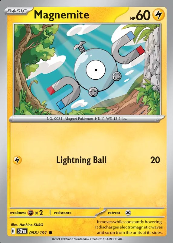 Magnemite — Surging Sparks 058/191