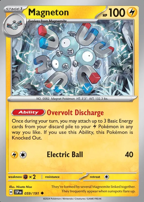 Magneton — Surging Sparks 059/191