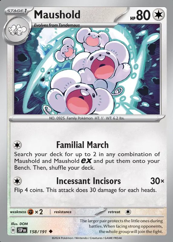 Maushold — Surging Sparks 158/191