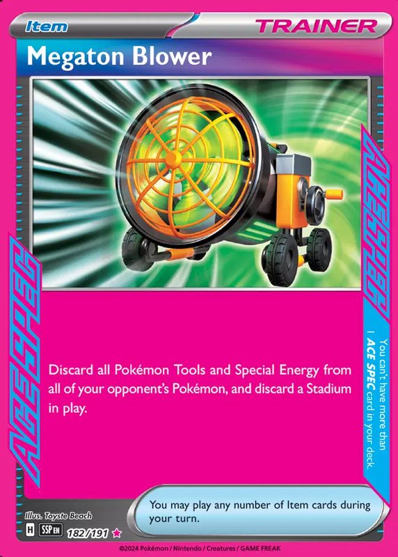 Megaton Blower — Surging Sparks 182/191