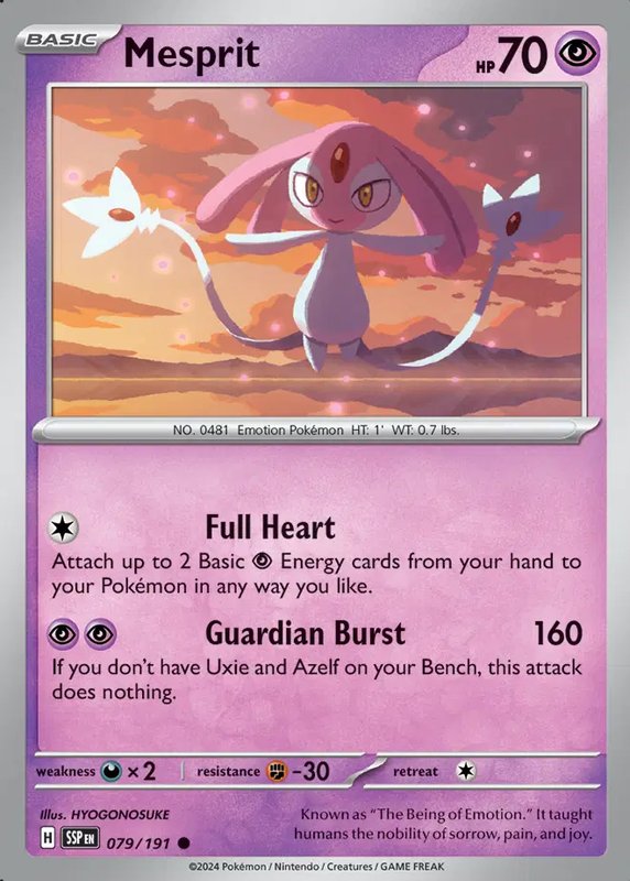 Mesprit — Surging Sparks 079/191