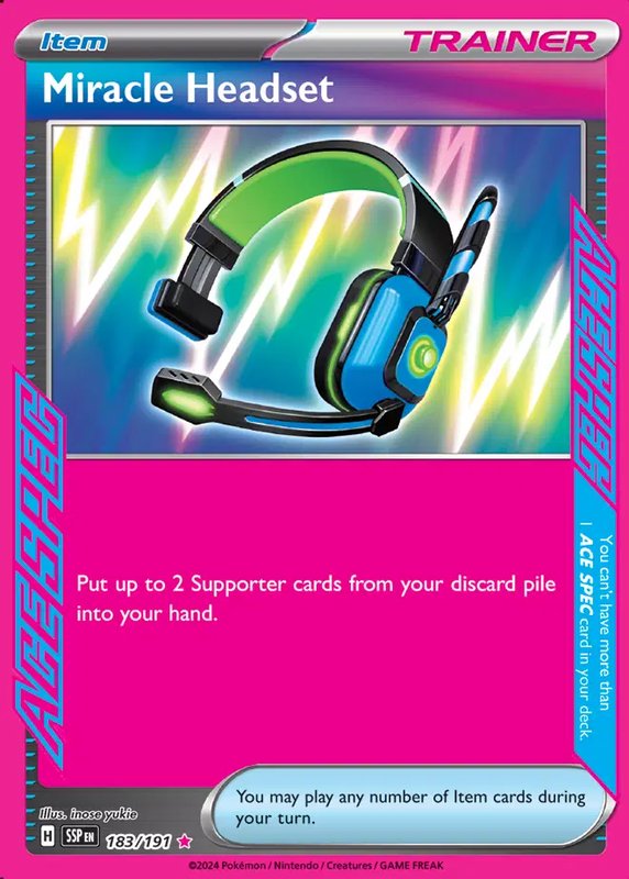 Miracle Headset — Surging Sparks 183/191