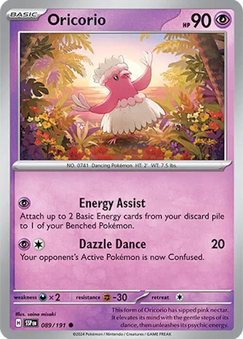 Oricorio — Surging Sparks 089/191