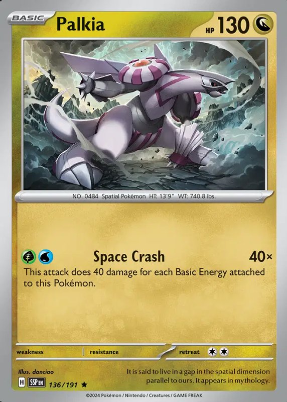 Palkia — Surging Sparks 136/191