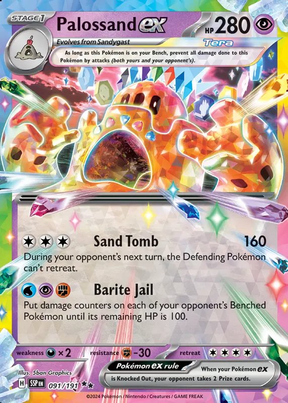 Palossand ex — Surging Sparks 091/191