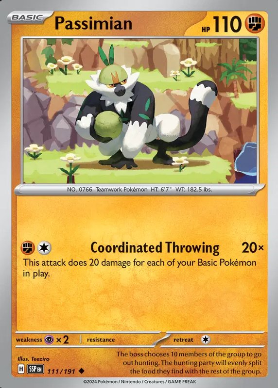 Passimian — Surging Sparks 111/191