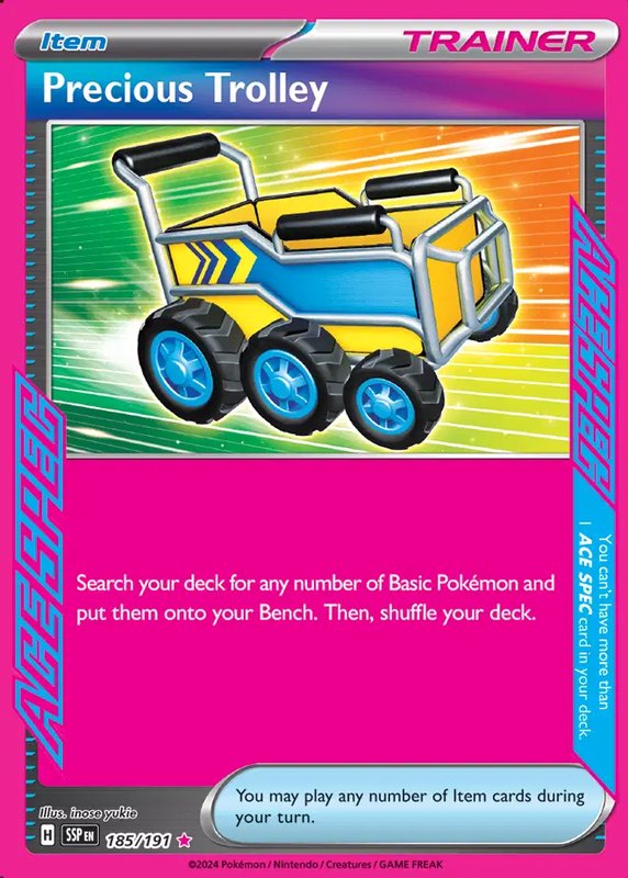 Precious Trolley — Surging Sparks 185/191