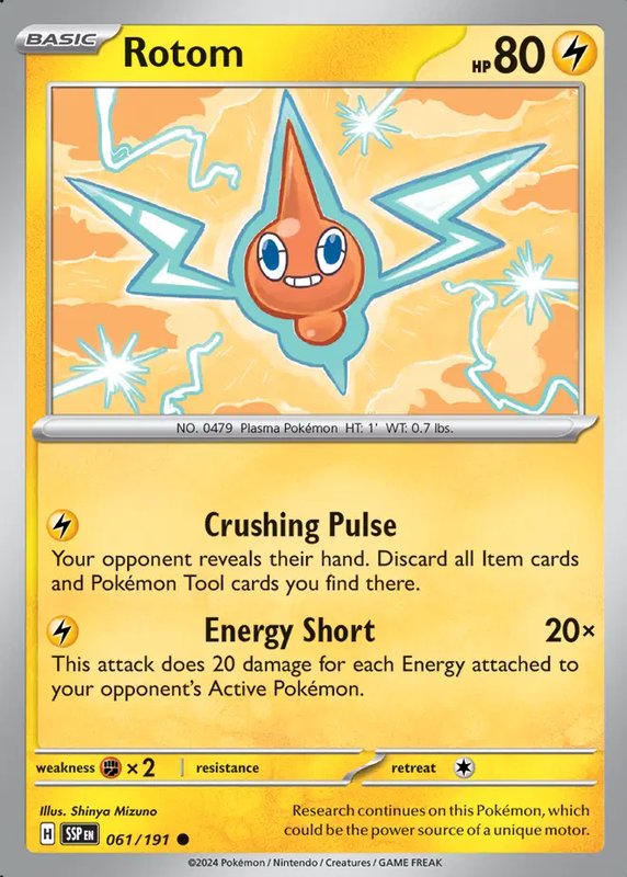 Rotom — Surging Sparks 061/191