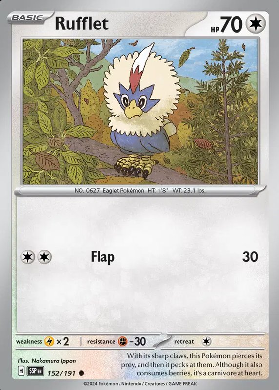 Rufflet — Surging Sparks 152/191