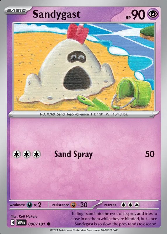 Sandygast — Surging Sparks 090/191