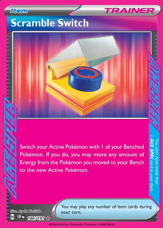 Scramble Switch — Surging Sparks 186/191