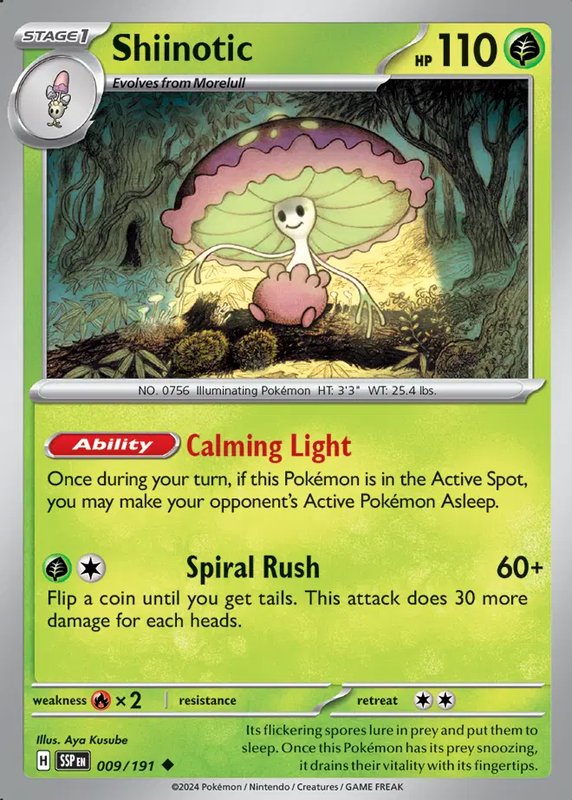 Shiinotic — Surging Sparks 009/191