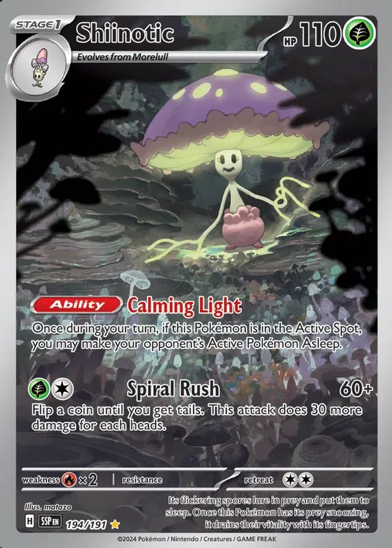 Shiinotic — Surging Sparks 194/191