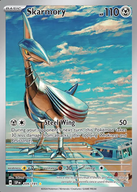 Skarmory — Surging Sparks 209/191