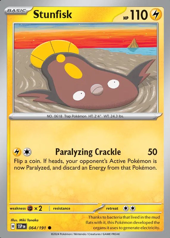 Stunfisk — Surging Sparks 064/191