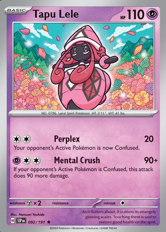 Tapu Lele — Surging Sparks 092/191