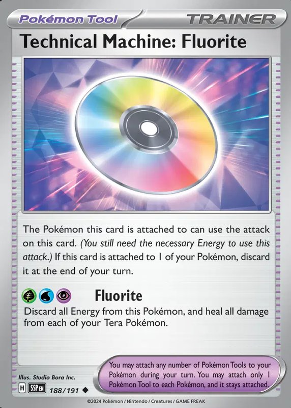 Technical Machine: Fluorite — Surging Sparks 188/191