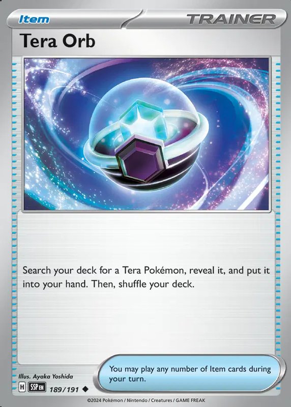 Tera Orb — Surging Sparks 189/191