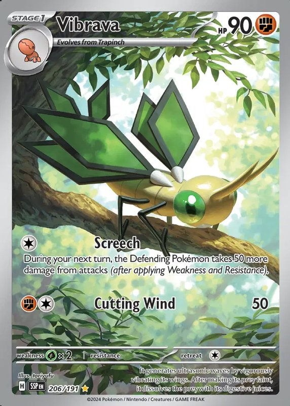 Vibrava — Surging Sparks 206/191
