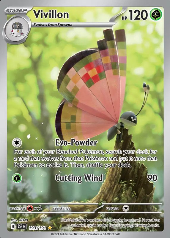 Vivillon — Surging Sparks 193/191