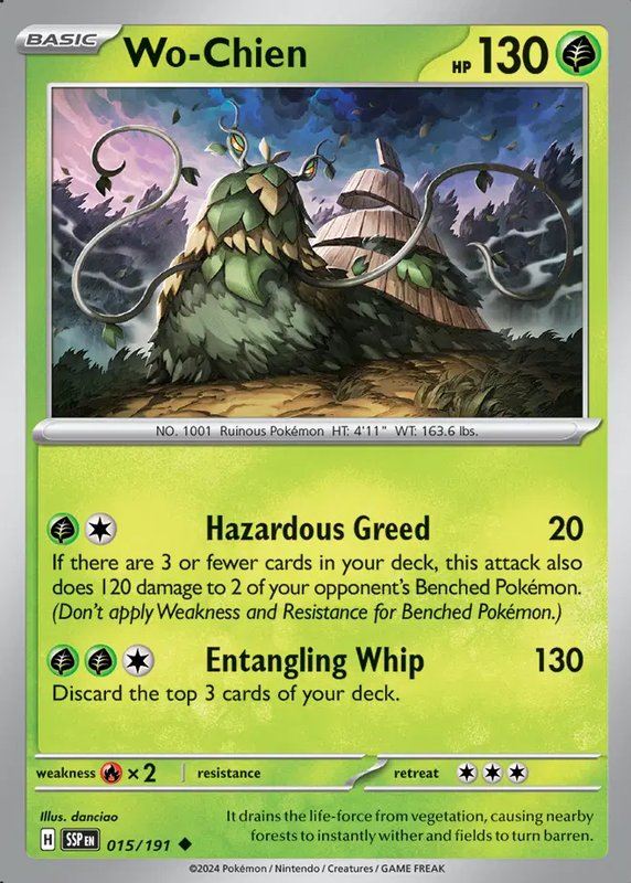 Wo-Chien — Surging Sparks 015/191