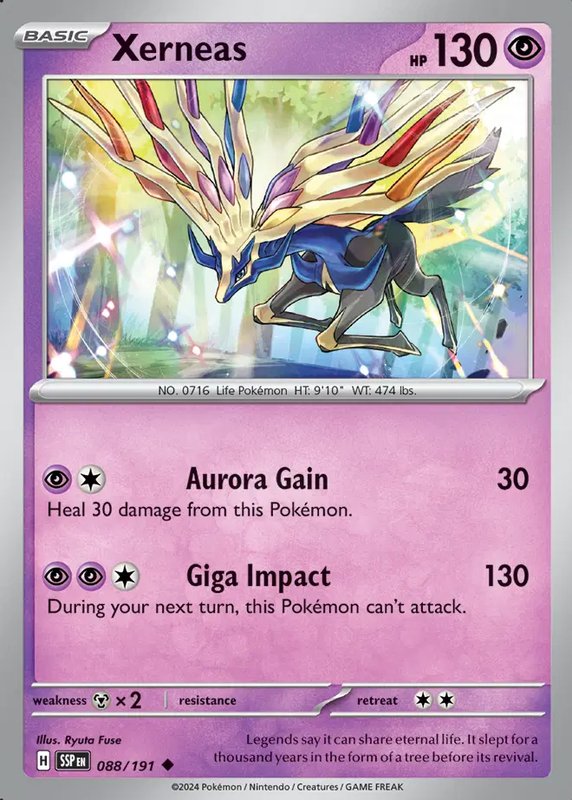 Xerneas — Surging Sparks 088/191