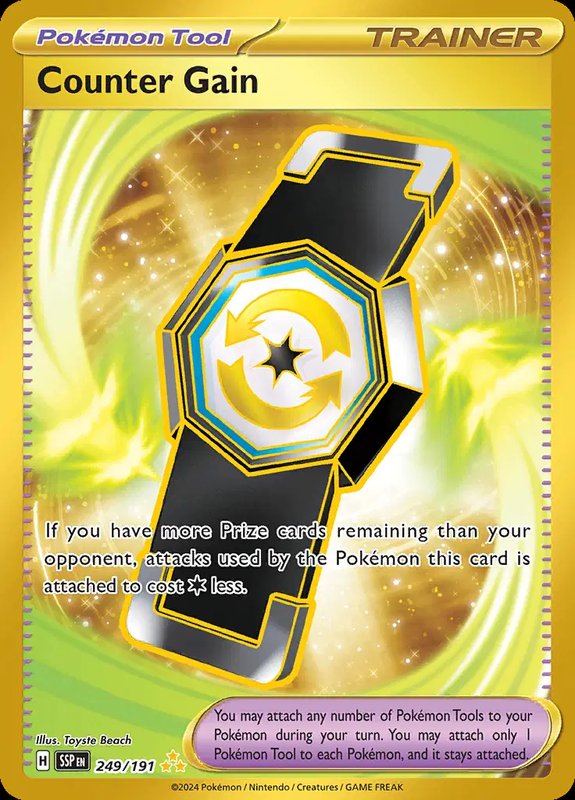 Counter Gain — Surging Sparks 249/191