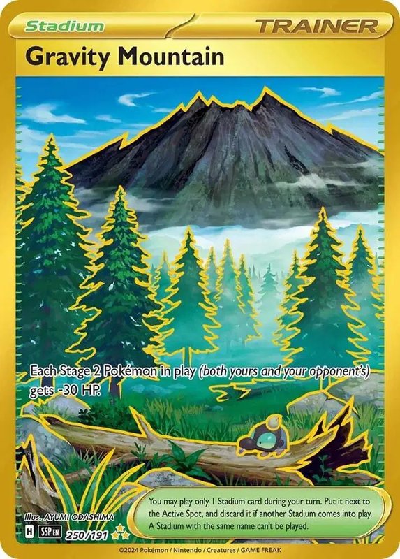 Gravity Mountain — Surging Sparks 250/191
