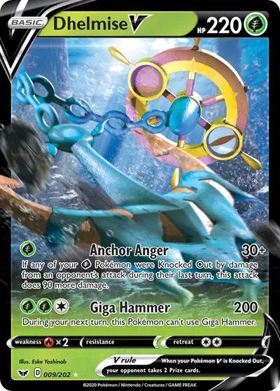 Dhelmise V — Sword & Shield Base Set 009/202