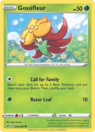 Gossifleur — Sword & Shield Base Set 020/202