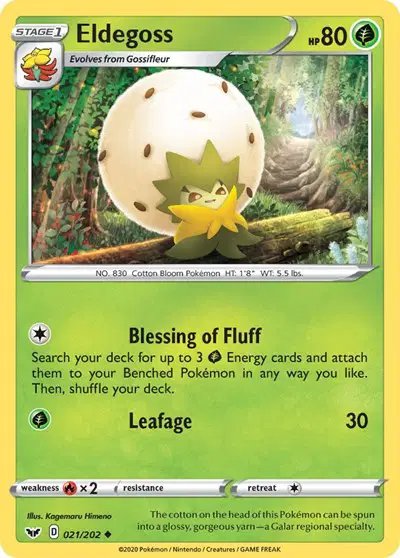 Eldegoss — Sword & Shield Base Set 021/202