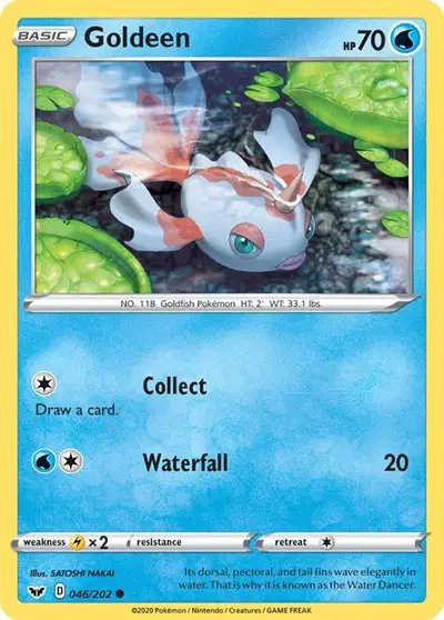 Goldeen (046) — Sword & Shield Base Set 046/202