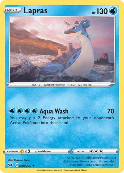 Lapras — Sword & Shield Base Set 048/202