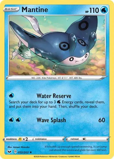 Mantine — Sword & Shield Base Set 052/202