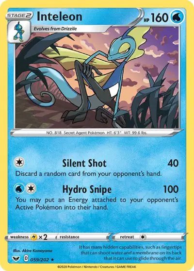 Inteleon (059) — Sword & Shield Base Set 059/202